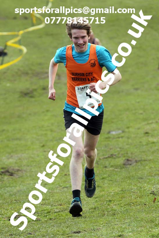 Masters men 2021 NECAA Cross Country Relays, Thornley Farm, Peterlee, Saturday, April 10th. Photo: David T. Hewitson/Sports for All Pics